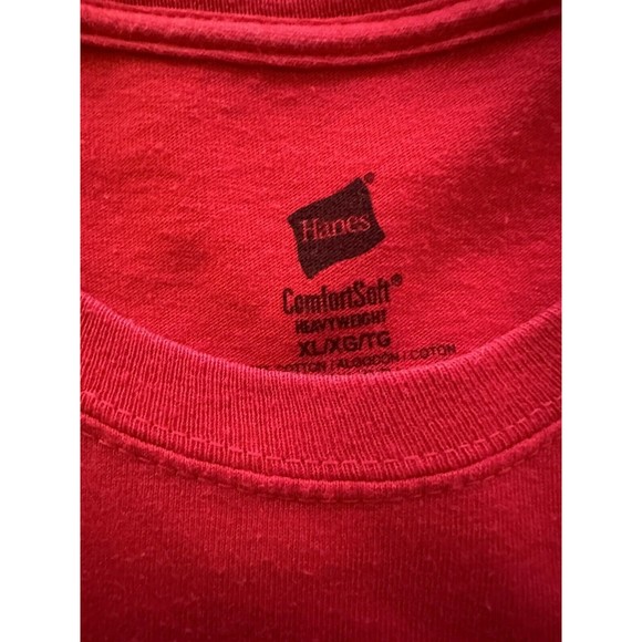 Vintage Scrapbooking I JUST WANT TO SCRAPBOOK ... Hanes T-shirt, XL Red 100% - Picture 3 of 5